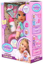 هيلو سويت بيبي دمية المواليد تشرب وتبلل دمى المواليد Hello Sweet Baby