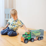 تيمسترز شاحنة انقاذ التمساح ناقلة سيارات Teamsterz