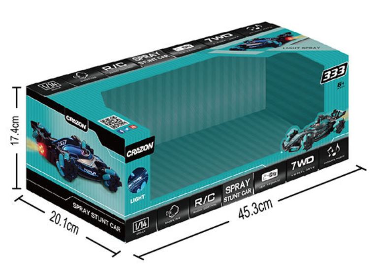 كرازون سيارة السباق الموسيقية ريموت كنترول السيارات ريموت كنترول Crazon