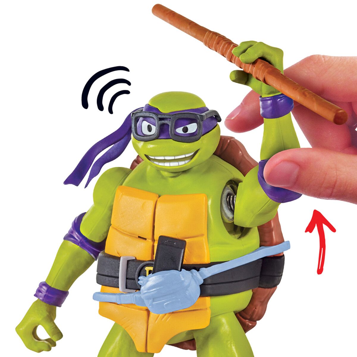 سلاحف النينجا مجسم شخصية دوناتيلو شخصيات كرتونية Ninja Turtles