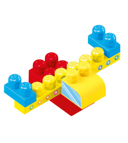 دولو معكبات الطريق 30 قطعة مكعبات التركيب Dolu