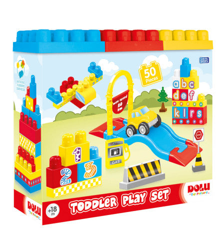 دولو معكبات الطريق 30 قطعة مكعبات التركيب Dolu