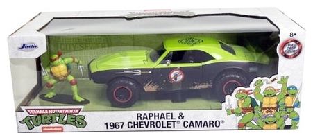 جادا سيارة رافائيل وكورفيت شيفي كامارو اخضر مركبات الأطفال Jada