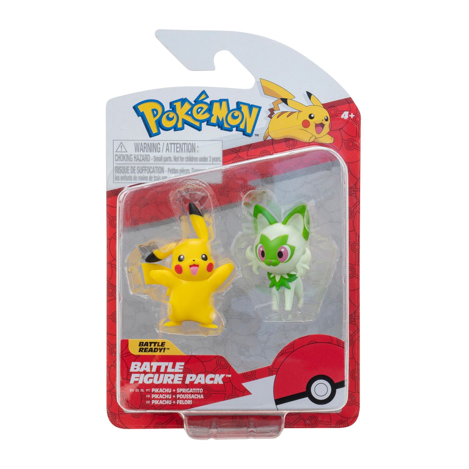 بوكيمون مجسم بيكاتشو وسبريغاتيتو شخصيات كرتونية Pokemon