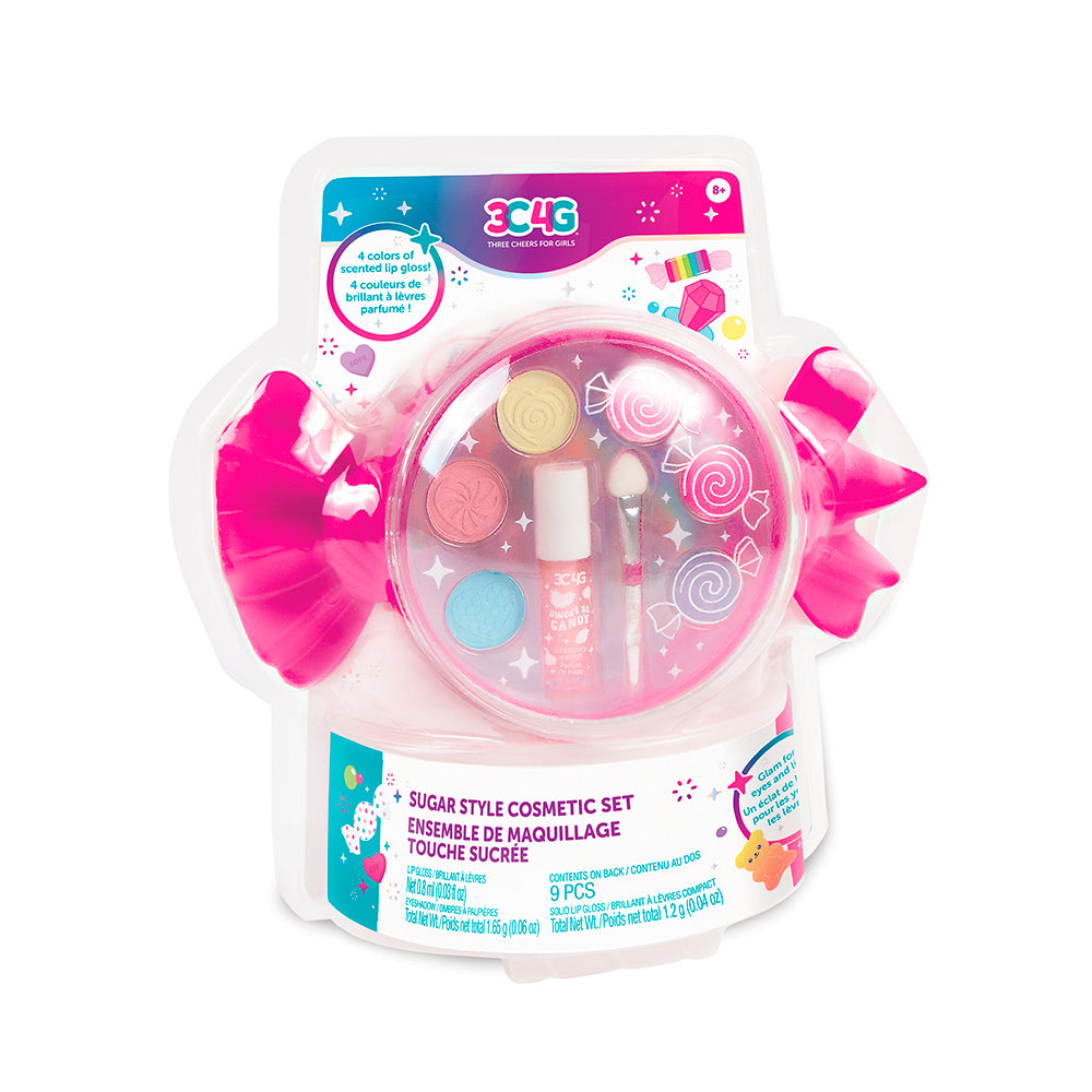 3 سي 4 جي مستحضرات تجميل شوجر ستايل 9 قطع المكياج والتجميل 3C4G