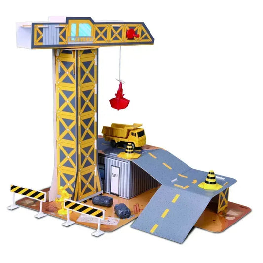 مايستو مجموعة العاب البناء مركبات مع مسار Maisto