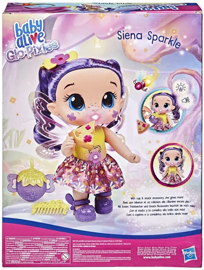 بيبي الايف دمية سيينا سباركل دمى المواليد Baby Alive