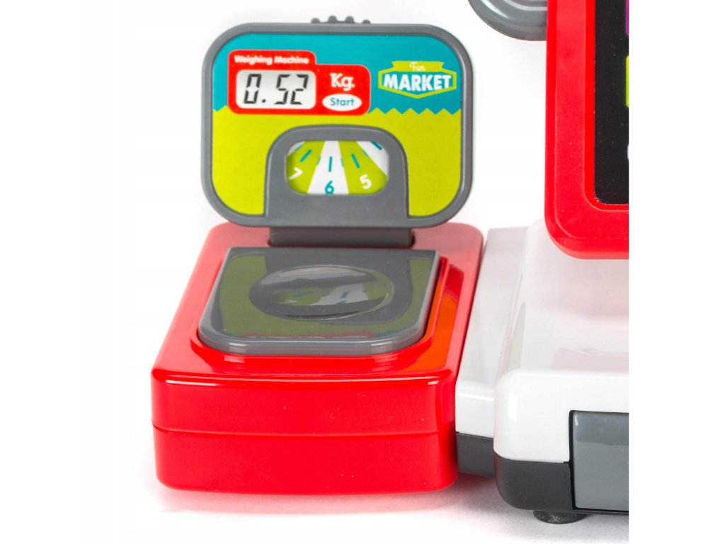 صندوق تسجيل نقدي كبير التسوق والوظائف LOCAL