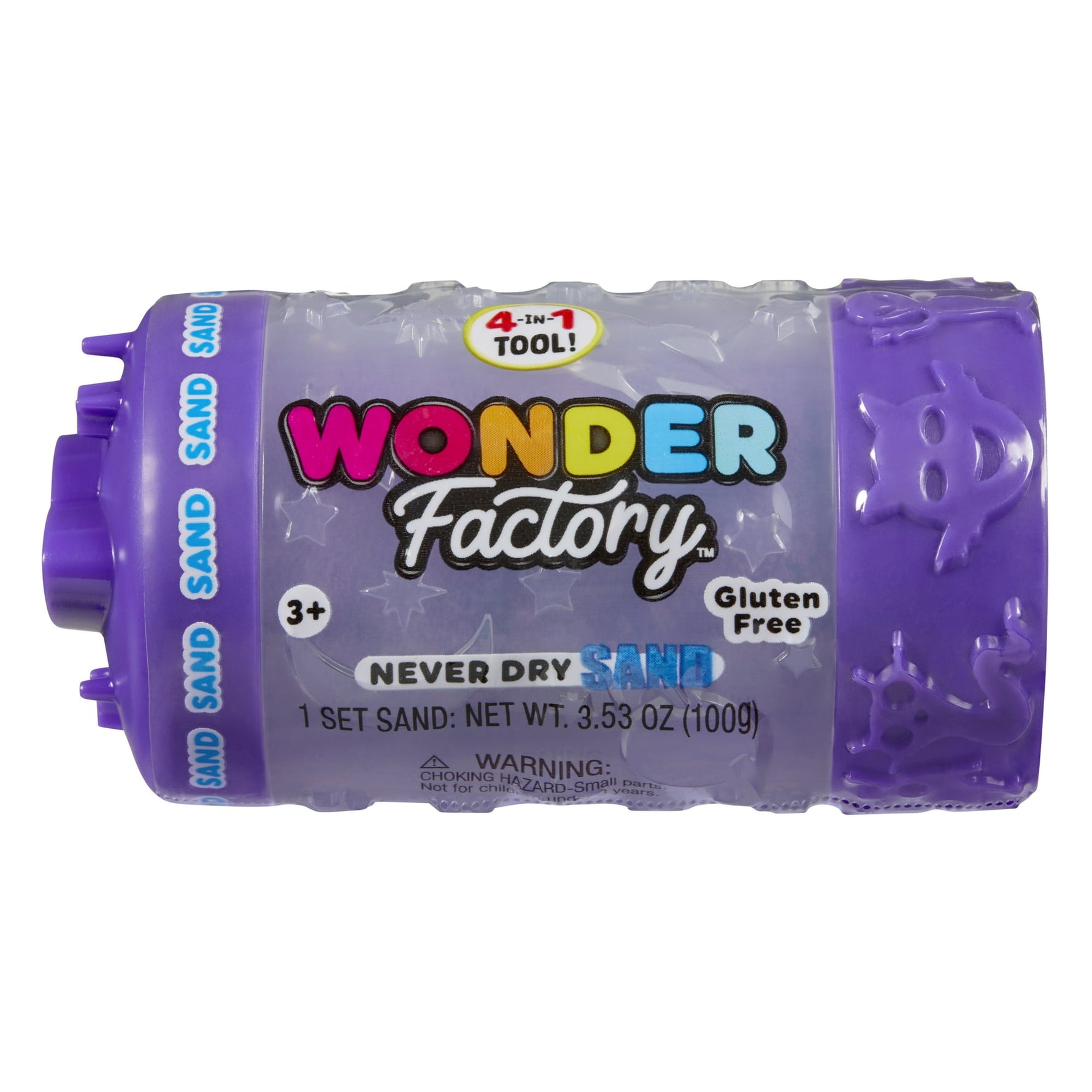وندر فاكتوري رمل سحري بنفسجي تشكيل الرمل Wonder Factory