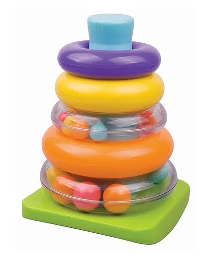 ريد بوكس حلقات هزازة 5 قطع مواليد تفاعلي RED BOX