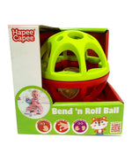 هابي كابي لعبة كرة الانحناء والتدحرج الوان متنوعة مواليد تفاعلي Hapee Capee