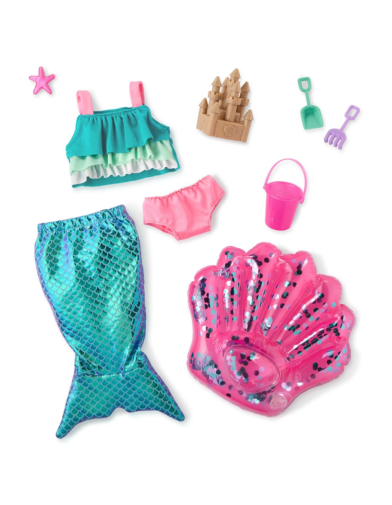 أور جينيريشن طقم ملابس حورية البحر اكسسوارت الدمى Our Generation