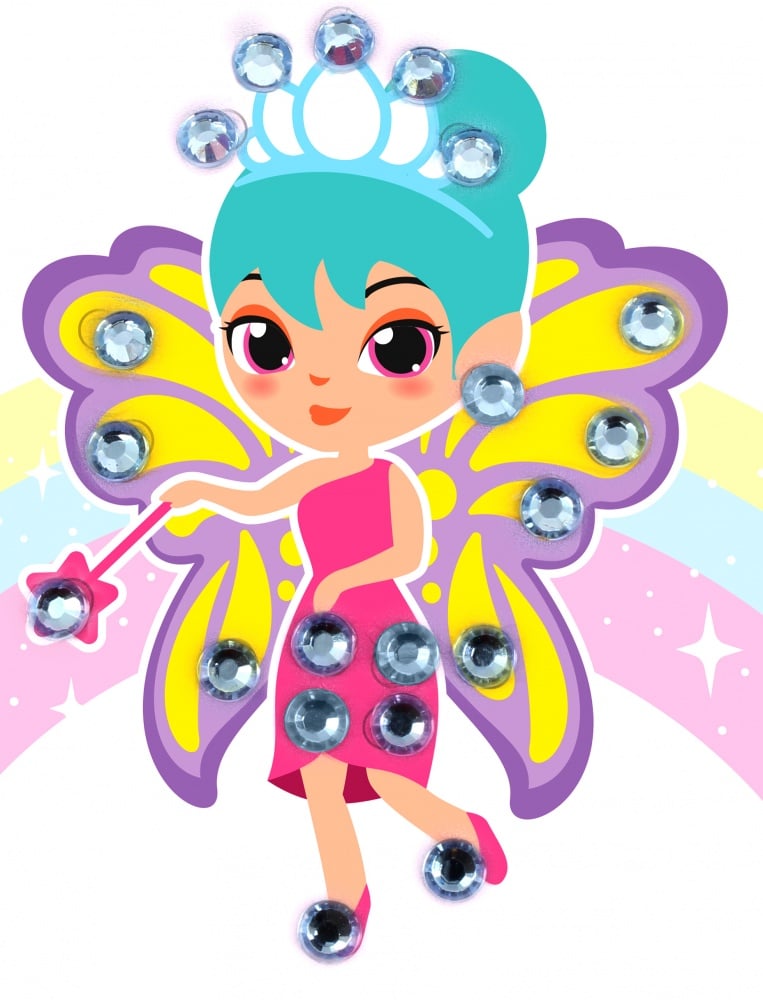 فان لوكيتس مذكرات سرية باللون الوردي اللامع رسم و تلوين FUNLOCKETS