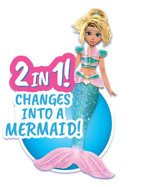 ميرميد ماجيك دمية ميرليندا المحاربة 23 سم دمى الشخصيات Mermaid Magic