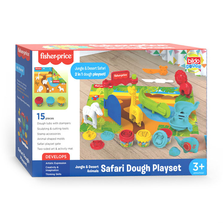 فيشر برايس ألعاب صلصال ومعجون السفاري الصلصال والمعجون Fisher-Price
