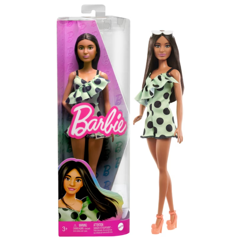 باربي دمية سمراء مع رومبير منقط دمى الشخصيات Barbie