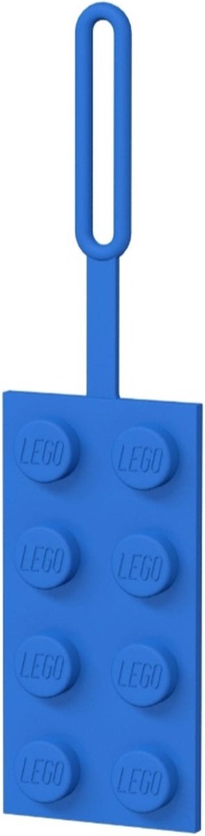 ليجو تعليقة علامة الأمتعة الزرقاء مكعبات التركيب LEGO