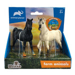 أنيمال بلانيت مجسم حصان قطعتين متنوع مجسمات الحيوانات Animal Planet