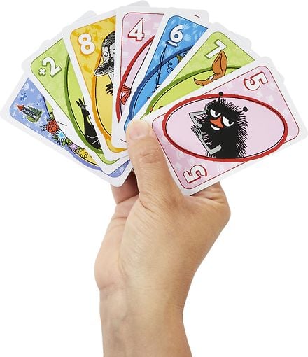 اونو لعبة ورقية مومين العاب البطاقات UNO