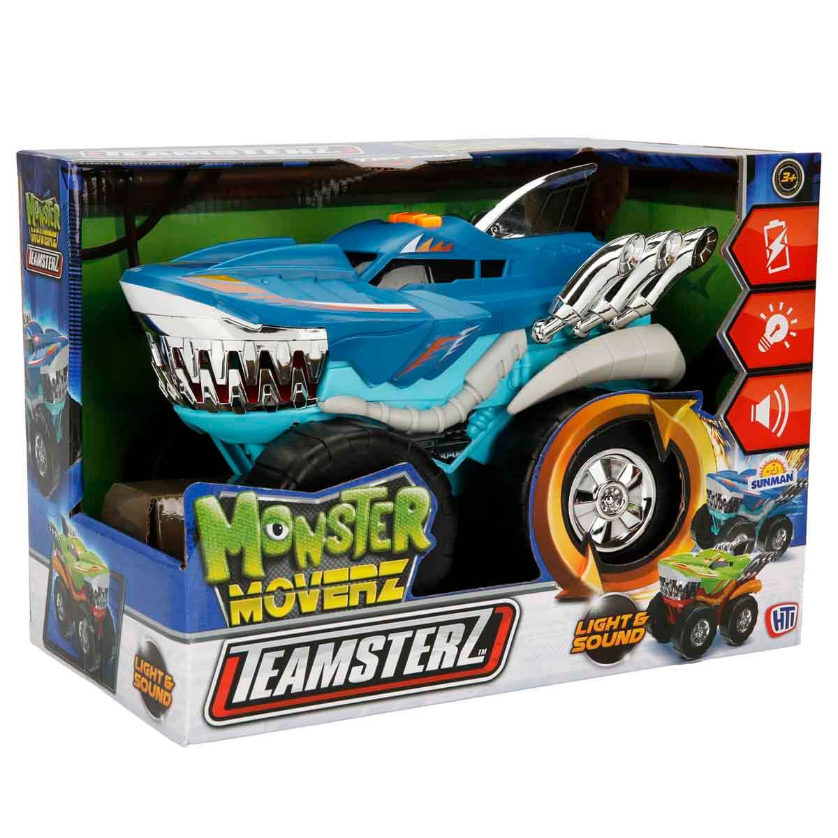 تيمسترز سيارة مونستر موفريز مع اضوء واصوت الون متنوعه المركبات المتنوعه Teamsterz