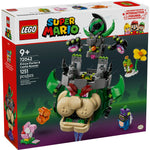 ليجو 72042 سوبر ماريو الأمير فلوريان وقلعة باوزر مكعبات التركيب LEGO