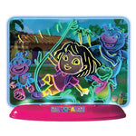 دورا لوح رسم ثلاثي الأبعاد مضيء رسم و تلوين Dora