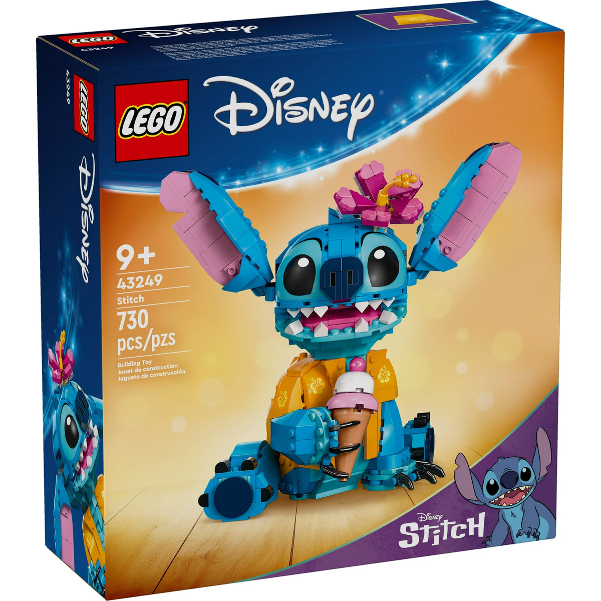 ليجو 43249 ديزني مجسم ستيتش مكعبات التركيب LEGO