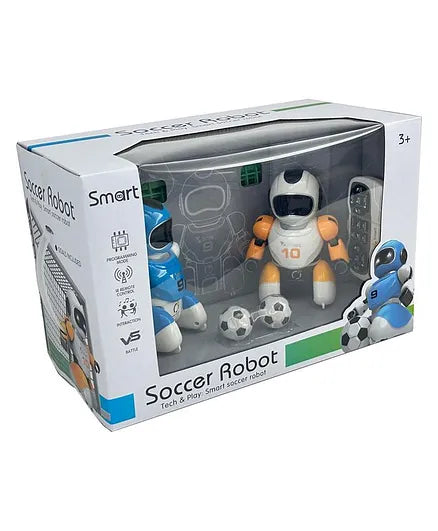 روبوت كرة القدم الذكي مع الأهداف ألعاب الروبوت Amwell