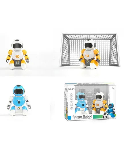 روبوت كرة القدم الذكي مع الأهداف ألعاب الروبوت Amwell