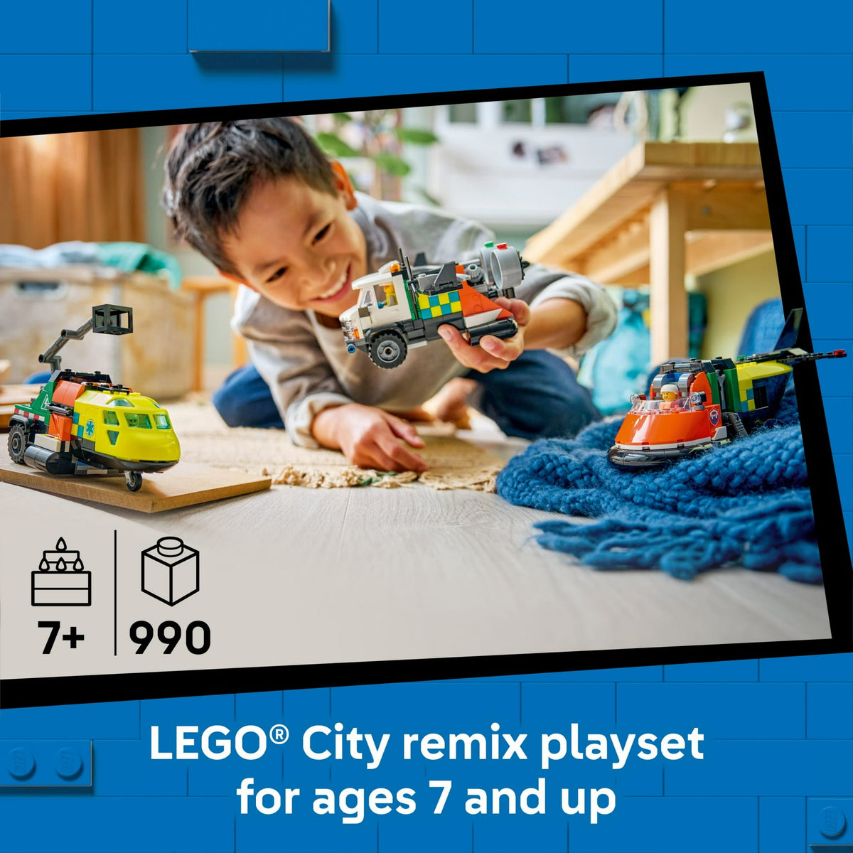 ليجو 60505 سيتي دمج الطائرة وشاحنة الخدمة مكعبات التركيب LEGO