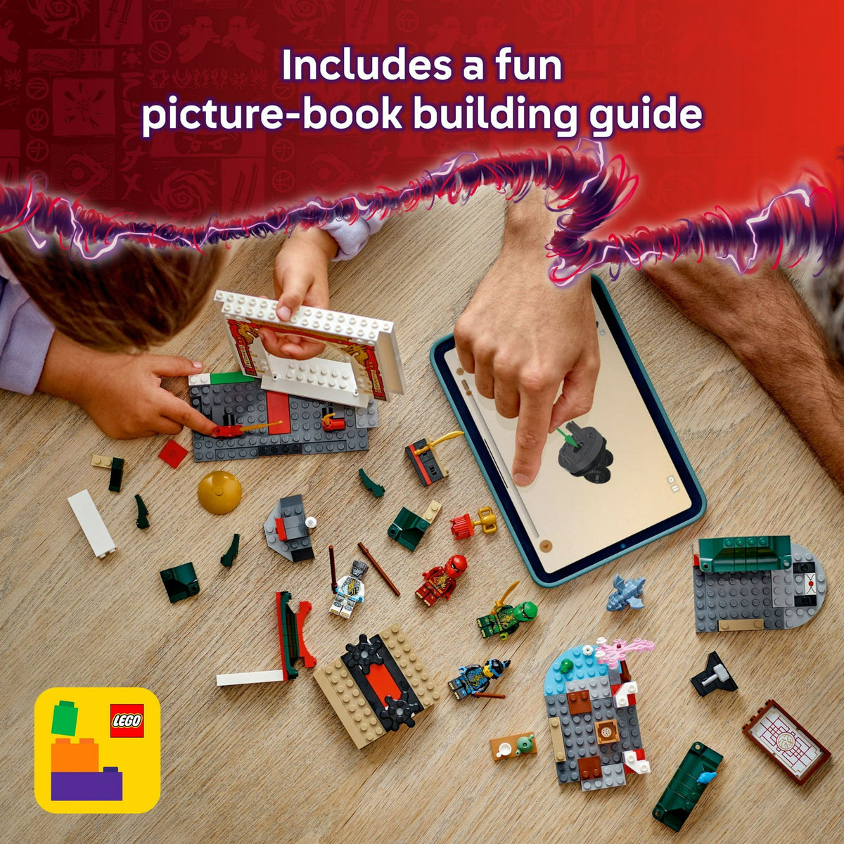ليجو 71831 نينجاغو معبد نينجاجو سبينجتسو مكعبات التركيب LEGO