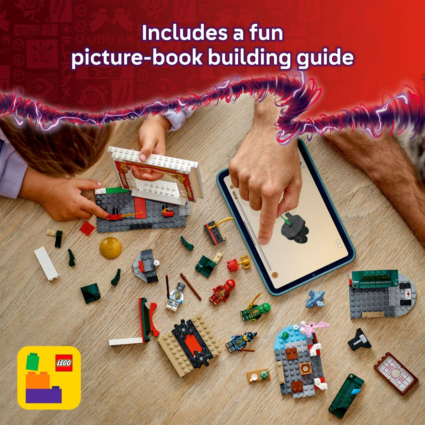 ليجو 71831 نينجاغو معبد نينجاجو سبينجتسو مكعبات التركيب LEGO