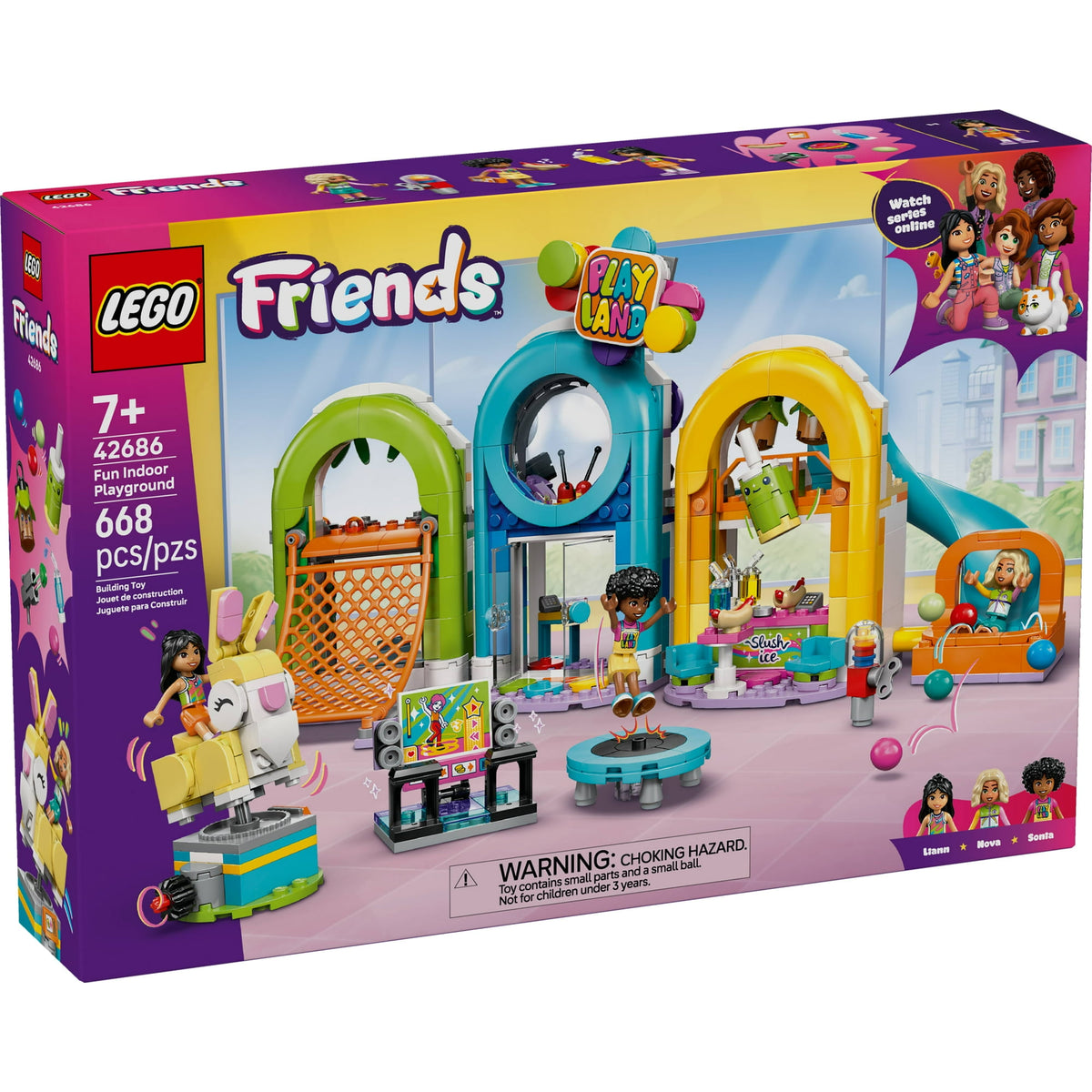 ليجو 42686 فريندز ملعب المرح الداخلي مكعبات التركيب LEGO