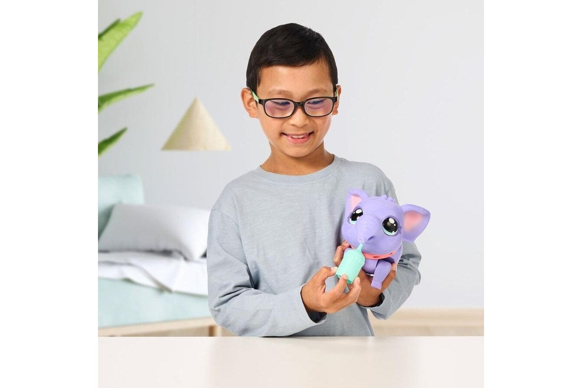 ليتل لايف بيتس لعبة الفيل إيلي مجسمات الحيوانات Little Live Pets