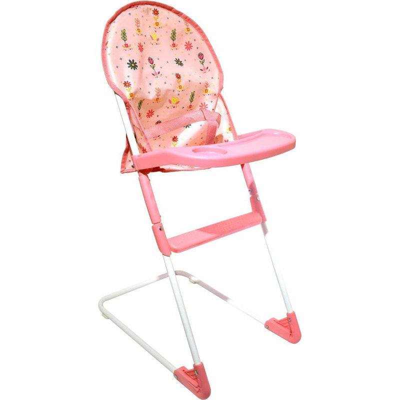 دولز وورلد كرسي طعام مرتفع 56 سم اكسسوارت الدمى Dolls World