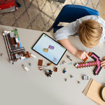 ليجو 21277 ماين كرافت منجم الفأس مكعبات التركيب LEGO