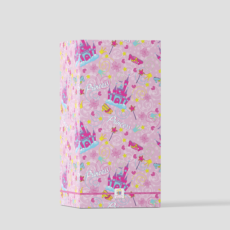 تغليف الأميرات الوردي لعبة و مفاجأة