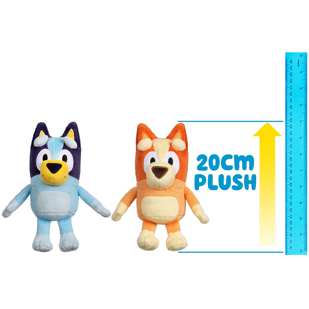 مجسم بلوي 20 سم متنوع الالعاب القطنية Bluey