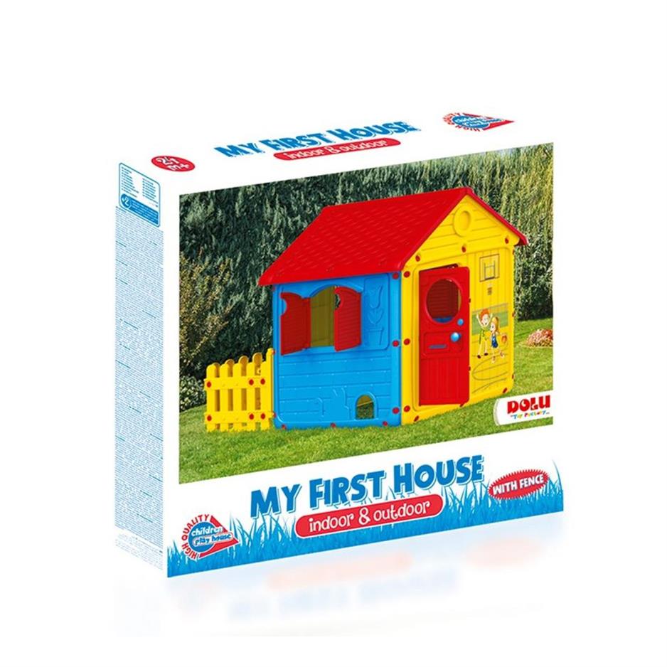 منزل المدينة الأول مع سياج منازل خارجية Dolu