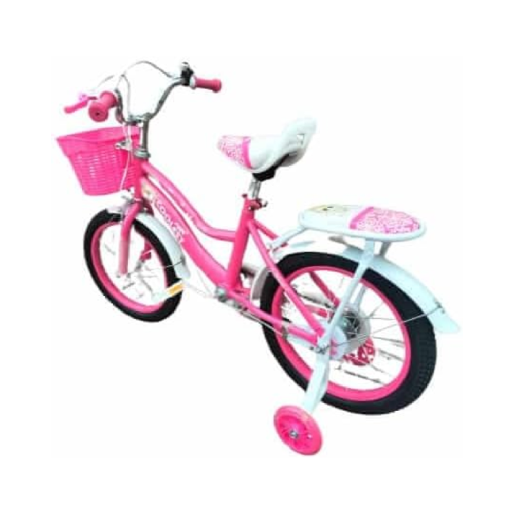دراجة اطفال وردي بسلة مقاس 16 دراجة 2 عجلة LOCAL
