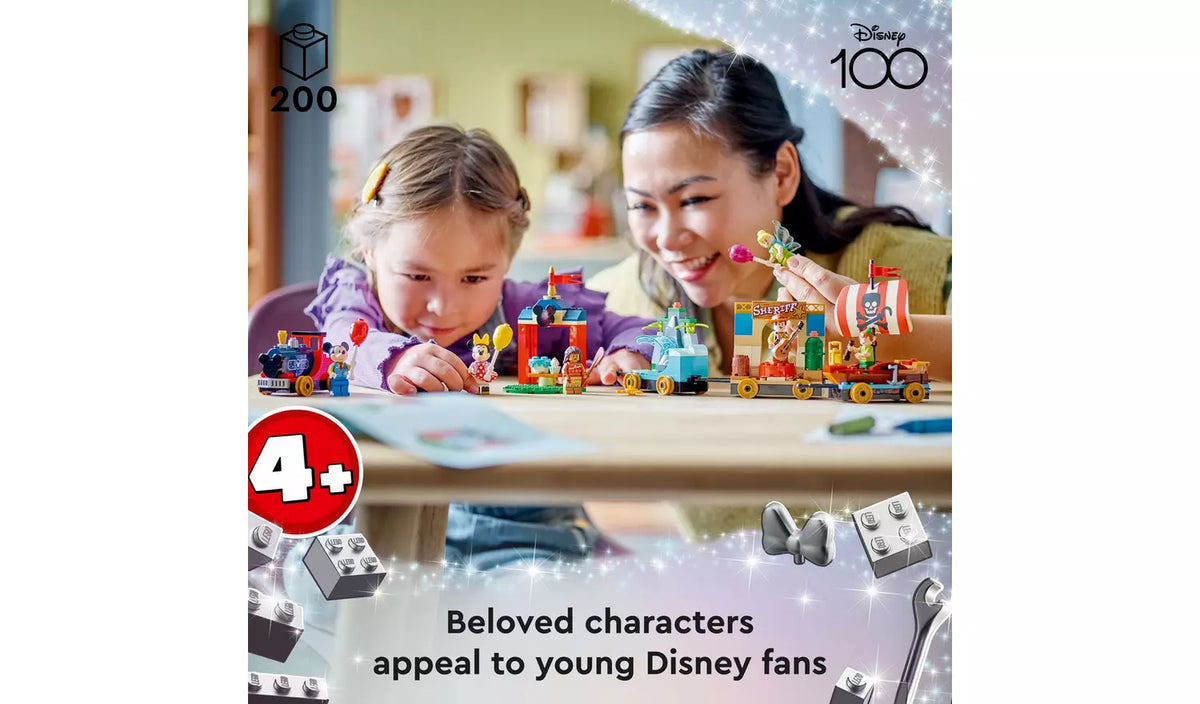 ليجو ديزني قطار احتفال ديزني مكعبات التركيب LEGO