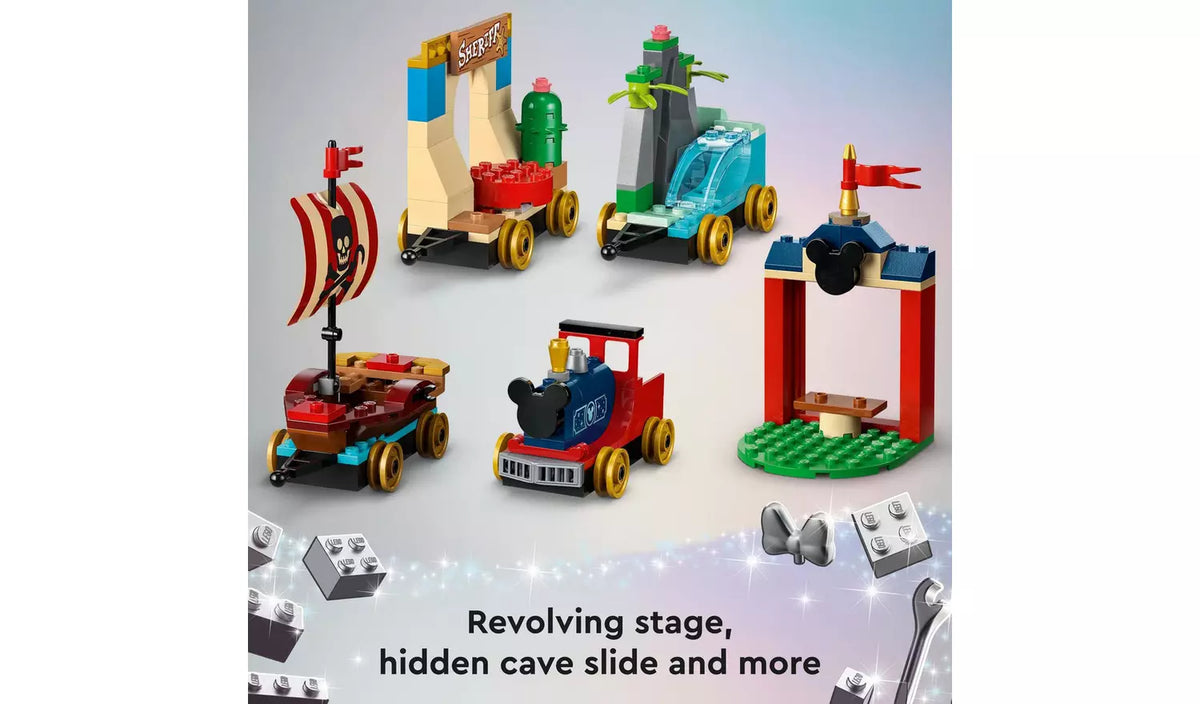 ليجو ديزني قطار احتفال ديزني مكعبات التركيب LEGO