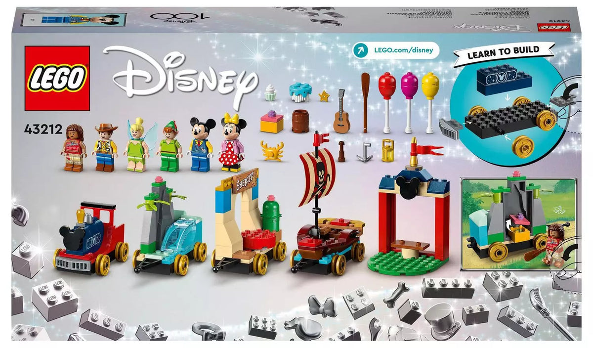 ليجو ديزني قطار احتفال ديزني مكعبات التركيب LEGO