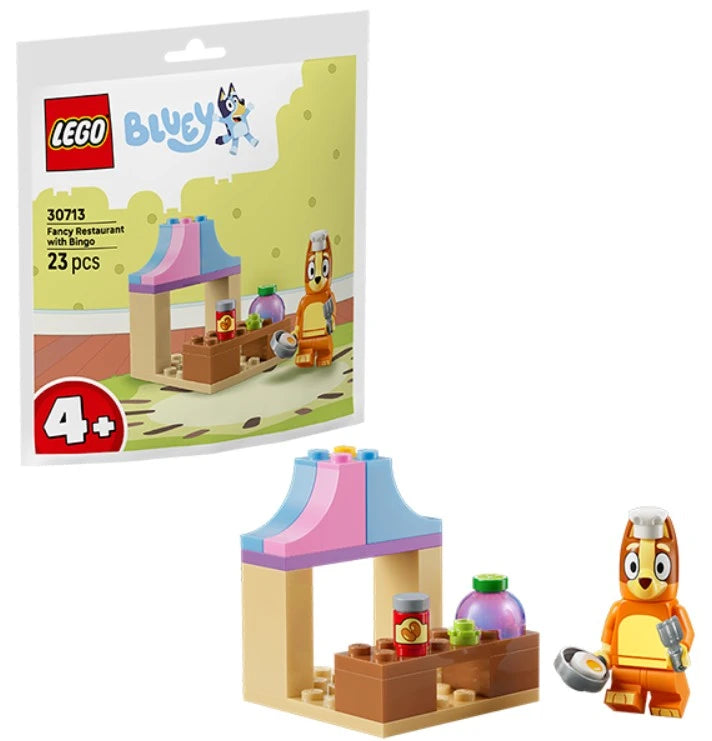 ليجو بلوي مطعم فانسي مع مجموعة بينجو 30713 مكعبات التركيب LEGO