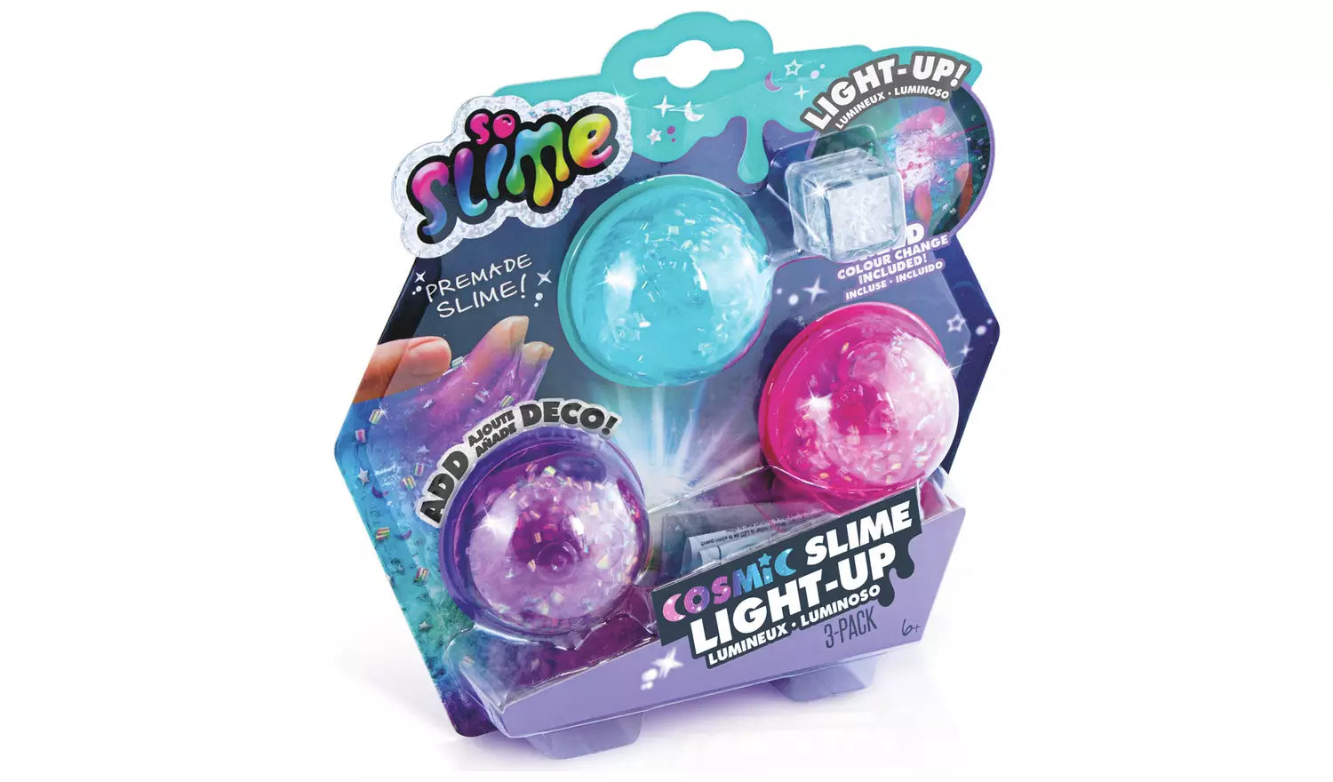 كانال تويز سلايم لايت أب كرانش سلايم سلايم canal toys