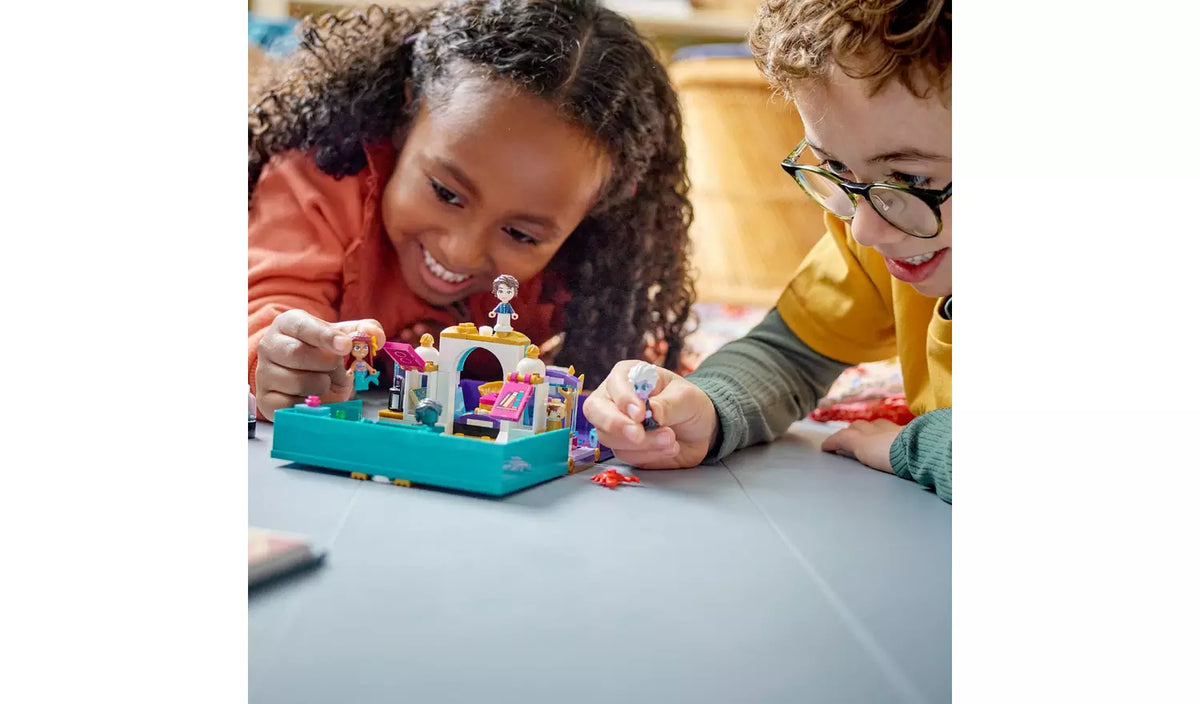 ليجو ديزني كتاب ذا ليتل ميرميد ستوري مكعبات التركيب LEGO