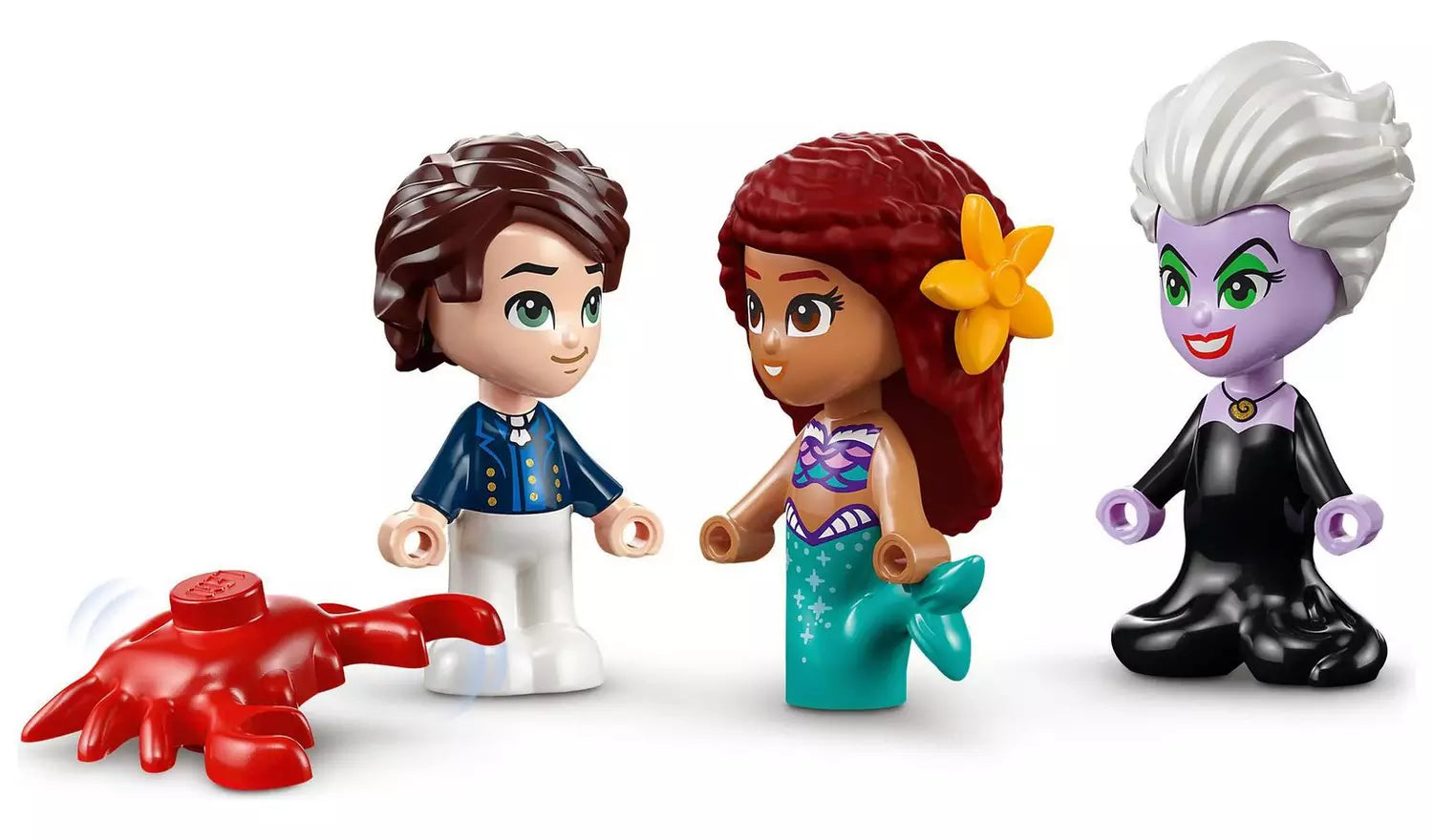 ليجو ديزني كتاب ذا ليتل ميرميد ستوري مكعبات التركيب LEGO
