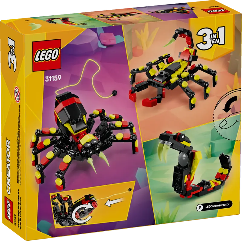 ليجو 31159 كريتور العنكبوت المدهش مكعبات التركيب LEGO