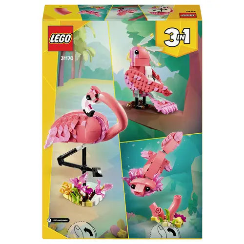 ليجو 31376 كريتور فلامنجو وردي مكعبات التركيب LEGO