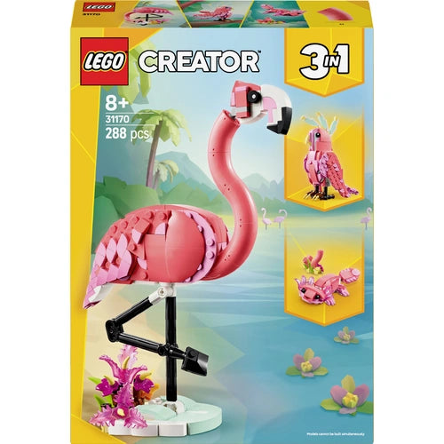 ليجو 31376 كريتور فلامنجو وردي مكعبات التركيب LEGO